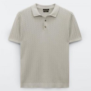 Mukautettu suunnittelija Summer Lyhythihainenneulottu pullover cotton miehet \\\\\\\\\\\\ puserot